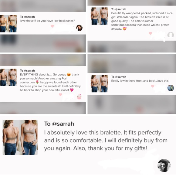 Sample Sale Last 1 M/L Cozy Seamless Bralette - Picture 5 of 7